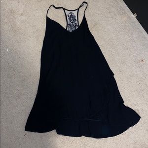 Black Dress With Mesh Back